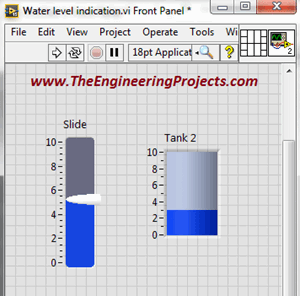 Tank Labview Water Level Detector in LabVIEW - The Engineering Projects