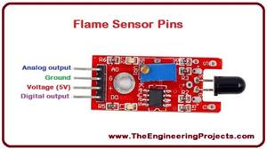 Flame Sensor Arduino Interfacing - The Engineering Projects
