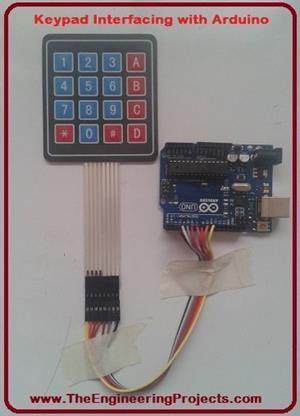 Arduino Keypad Interfacing - The Engineering Projects