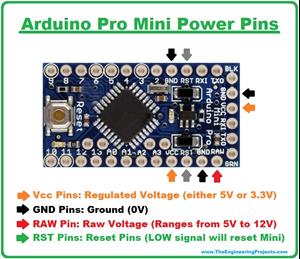 Introduction to Arduino Pro Mini - The Engineering Projects