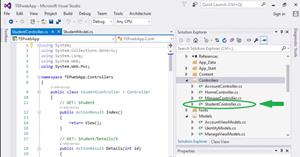 Create a New Controller in ASP.NET MVC - The Engineering Projects