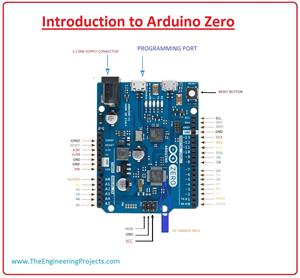 introduction to arduino zero, arduino zero pinout, arduino zero specifications, arduino zero application, arduino zero