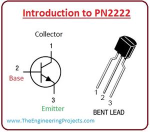 introduction to PN2222, pn2222 pinout, PN2222 working, PN2222 features, PN2222 applications