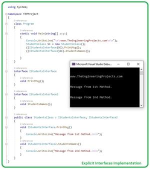 Introduction to Interface in C# - The Engineering Projects