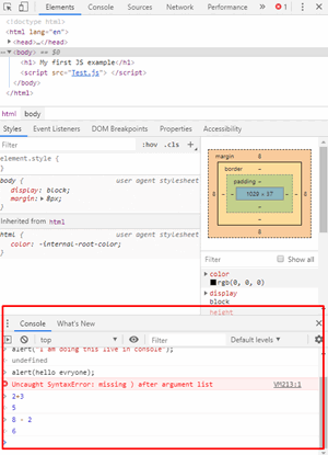 Basic Syntax And Rules In JavaScript - The Engineering Projects