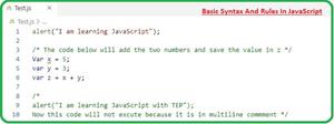 Fundamental Syntax And Rules In JavaScript, javascript syntax function, what is javascript, what is javascript coding, javascript coding examples, javascript syntax error