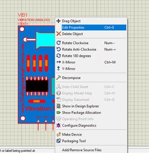 Analog Vibration Sensor Library For Proteus - The Engineering Projects