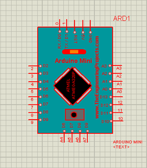 Arduino Mini Library for Proteus, Arduino Boards, Proteus simulation, Arduino Mini Library, Arduino Boards Proteus library