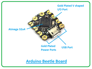 Introduction to arduino beetle, arduino beetle pinout, arduino beetle power ratings, arduino beetle applications