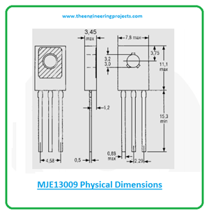 MJE13009 NPN Transistor Datasheet, Pinout, Features & Applications ...