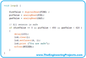 Smart Home Security System using Arduino - The Engineering Projects