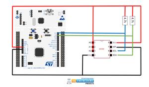 I2C eeprom, Write and Read an EEPROM with STM32, STM32CubeMX project, Serial I2C, I2C EEPROM with STM32