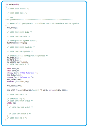 STM32 Serial Communication in Polling Mode - The Engineering Projects