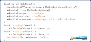 ESP32 Web Socket Server - The Engineering Projects