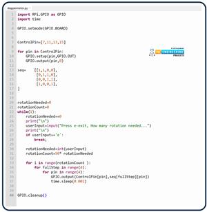 Stepper Driver Widget Python Control Stepper Motor with Raspberry Pi 4 using Python - The ...