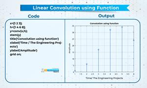 Types of Convolution in MATLAB - The Engineering Projects