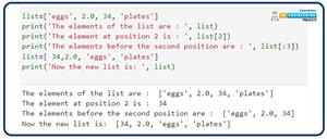 List DataType in Python with TensorFlow, list datatype python, python list data type, list datatype in python