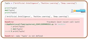 Tuple DataType in Python - The Engineering Projects