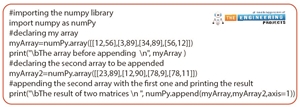Installation and Functions of NumPy in Python - The Engineering Projects