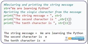 String Array using Jupyter Notebook in Python - The Engineering Projects