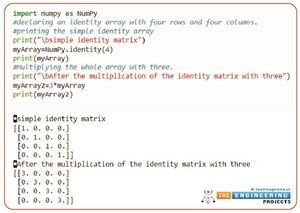 Types and Operations on Array using NumPy in Python - The Engineering ...