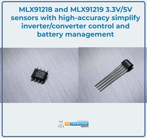 MLX91218 and MLX91219 Embedded Sensors, pinout, features, specs, applications