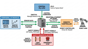 Seamless PLC and Robot Integration for Scaling Hardware Startups