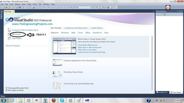 Create Database in Microsoft Visual Studio - The Engineering Projects