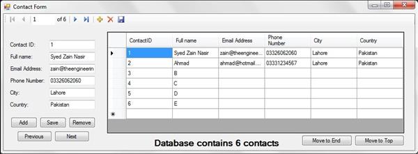 Button Control in VB Database - The Engineering Projects