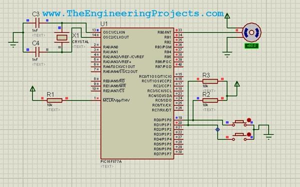 Servo Motor Control with PIC Microcontroller - The Engineering Projects