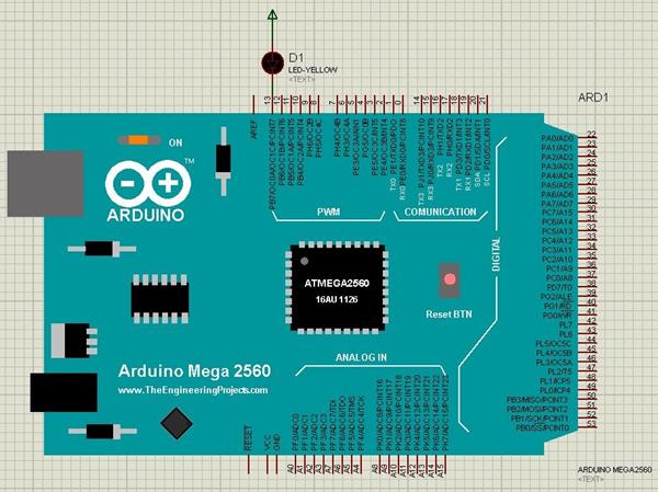 download arduino mega 2560 library for proteus