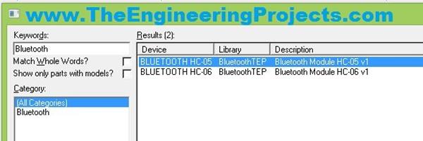 Bluetooth Library for Proteus - The Engineering Projects
