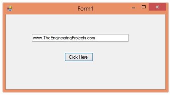 How to use C# String Variables - The Engineering Projects image.