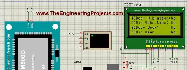 GSM Based Home Security System - The Engineering Projects