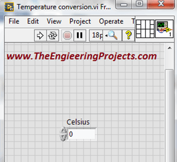 Temperature Conversion in LabVIEW - The Engineering Projects