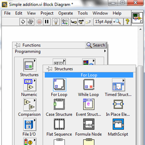 Creating First Project using LabVIEW Programming - The Engineering Projects