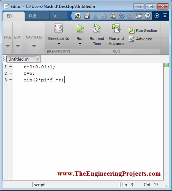 Calculating trigonometric Functions in MATLAB - The Engineering Projects