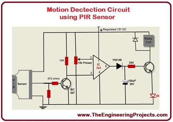 PIR Sensor Arduino Interfacing - The Engineering Projects