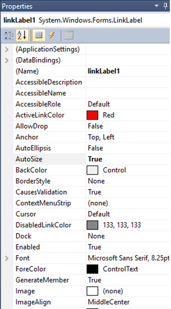 C LinkLabel Control The Engineering Projects