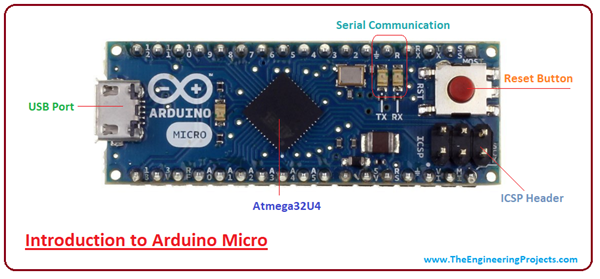 Introduction to Arduino Micro - The Engineering Projects