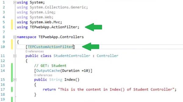 Create a Custom Filter in ASP.NET MVC - The Engineering Projects
