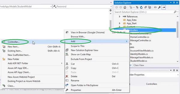 Create a New Controller in ASP.NET MVC - The Engineering Projects