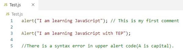 Basic Syntax And Rules In JavaScript - The Engineering Projects