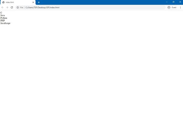 For Loop In JavaScript - The Engineering Projects