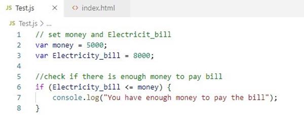 If Else Statement in JavaScript - The Engineering Projects