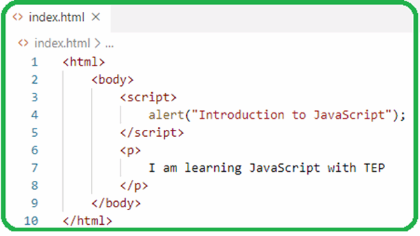 Introduction to JavaScript - The Engineering Projects