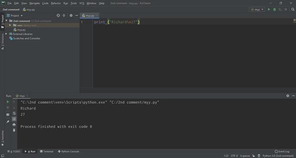 How to use String in Python - The Engineering Projects