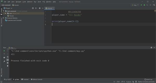 How to use String in Python - The Engineering Projects
