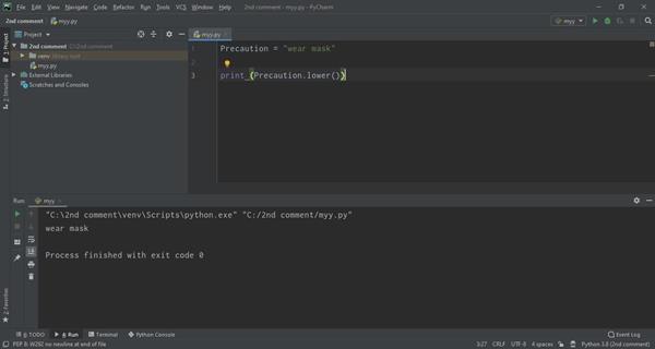 How to use String in Python - The Engineering Projects