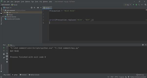 How to use String in Python - The Engineering Projects